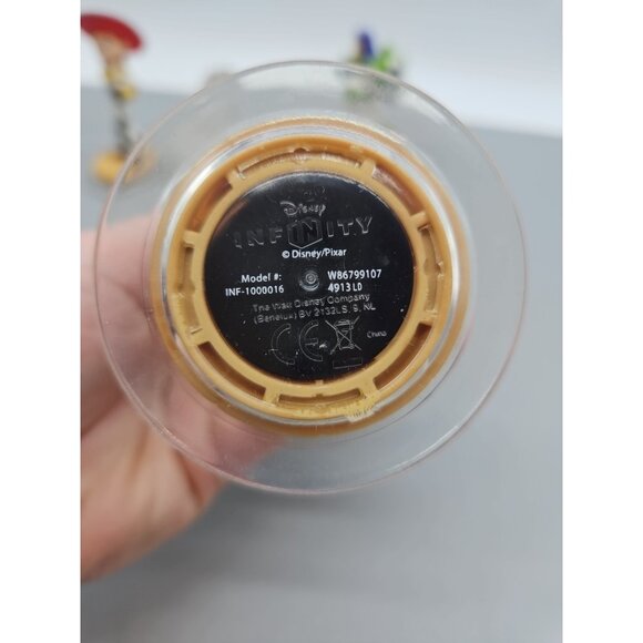 Disney Infinity Toy Story, Woody, Jessie, Buzz Lightyear & Crystal, Lot Of 4 - Picture 12 of 13